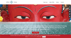 Desktop Screenshot of eltonyoga.com
